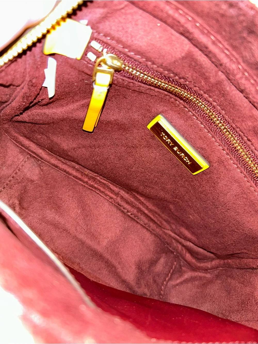 Tory Burch Yellow Logo Jacquard Crossbody Camera Bag